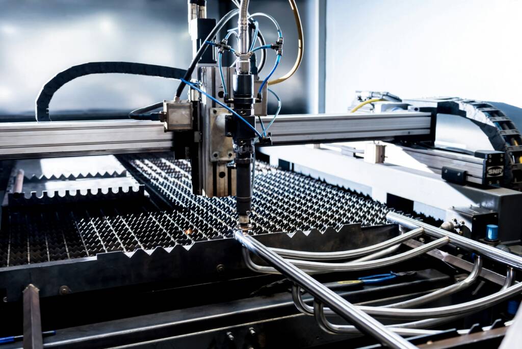 CNC plasma cutting service at Starweld Engineering's Sheffield workshop